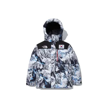 THE NORTH FACE 22 Beijing Teamkorea Down Parka/R White Korea Version