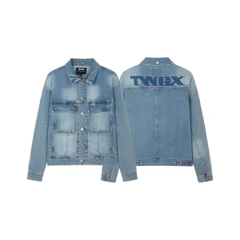 Teenie Weenie Men Denim Series Denim Jackets Unisex