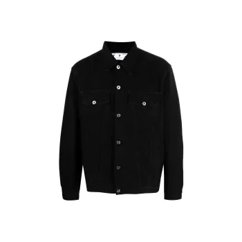 OFF WHITE Wave Off Canvas Skate Jacket