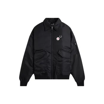 Raf Simons X FRED PERRY FRED PERRY X Raf Simons Co-brand Jackets Men Black