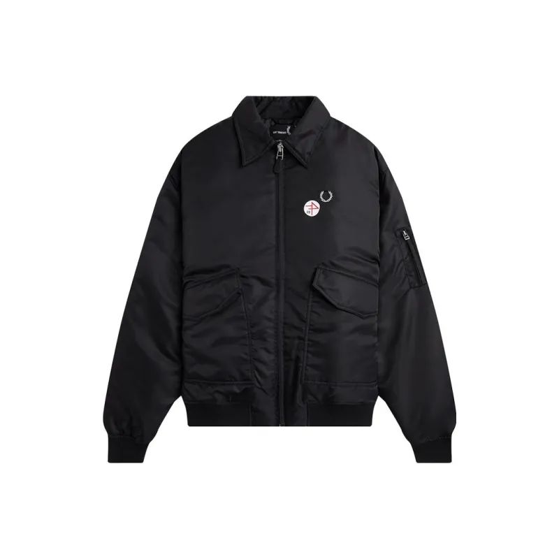 Raf Simons X FRED PERRY FRED PERRY X Raf Simons Co-brand Jackets Men Black-0