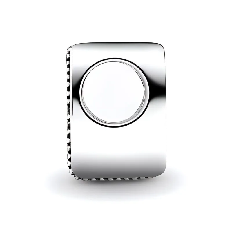 Pandora MOMENTS Bead Ornament Women's Silver-2