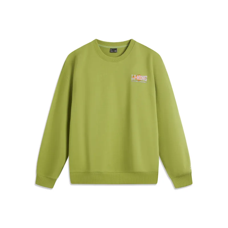 LiNing Sweatshirt Unisex Locust Green-0