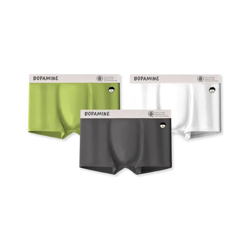 Qiao Ni Tong Underpants Men's 3 Pack-7