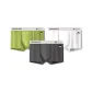 Yellow, Green, White, and Gray