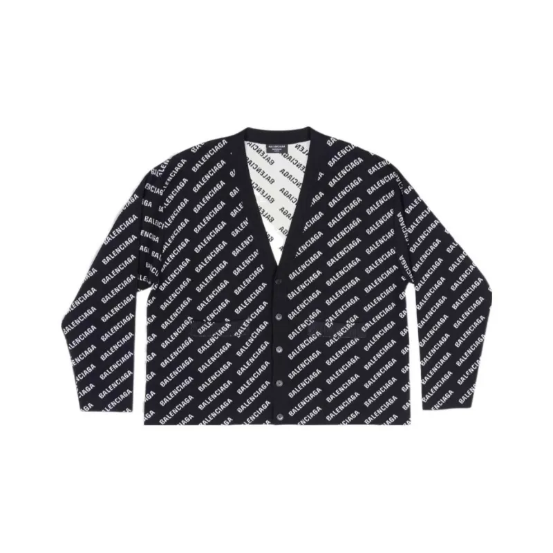 Balenciaga Knitwear Regular Fit Men's Black-0