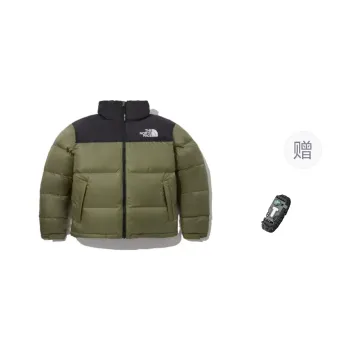 THE NORTH FACE 1996 Collection Nuptse Down Jacket Unisex Matcha Green Includes Survival Bracelet