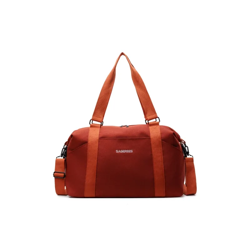 OUZIHUANG Oxford Travel Bag Unisex Green/Ecru/Orange/Gray/Khaki-10