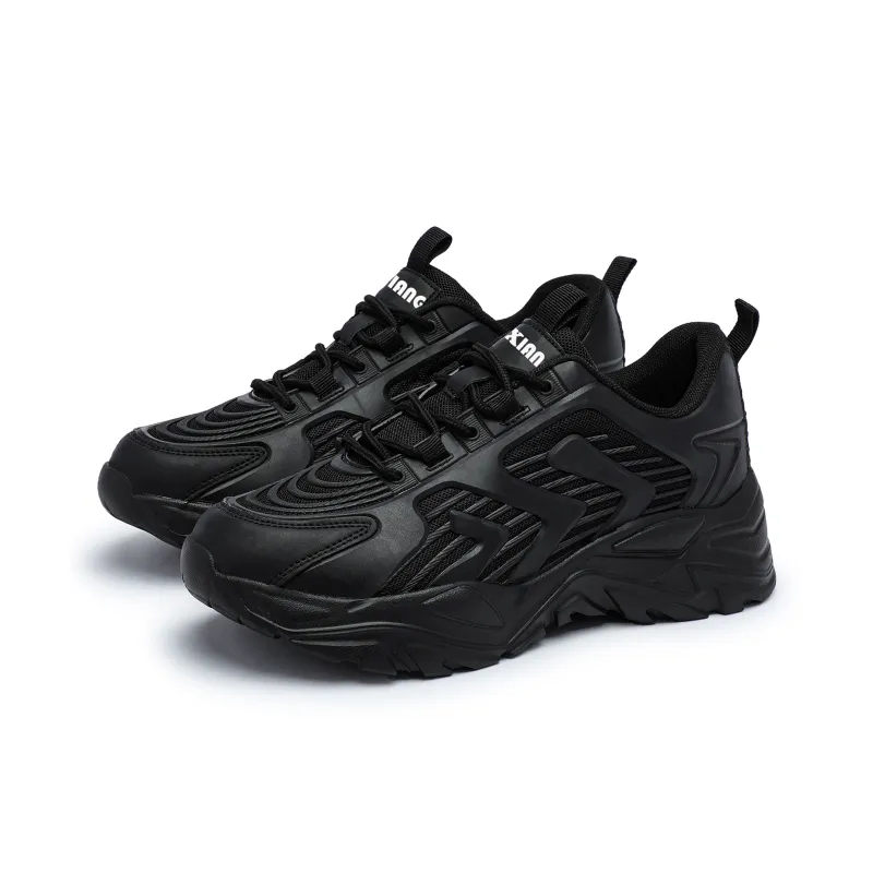 Singing Anti Slip And Wear Resistant Height Increasing Low Top Chunky Sneakers Unisex-7