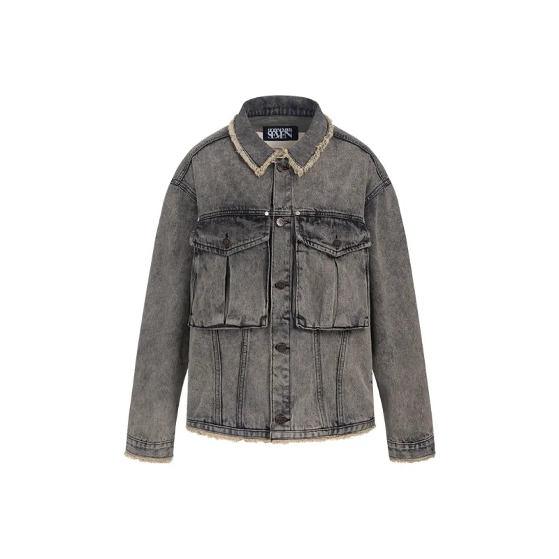H5LY NO7 Denim Jackets Unisex-0