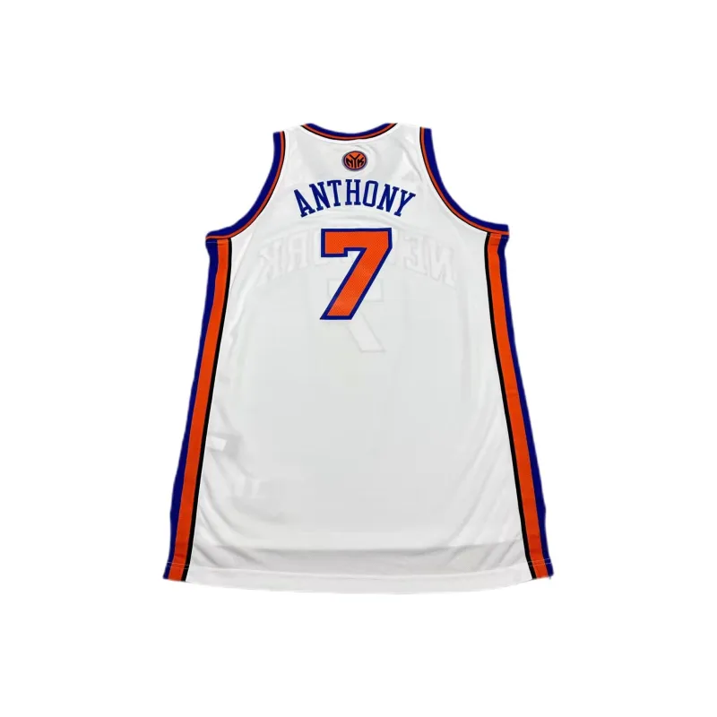Adidas x NBA Knicks Team Basketball Jersey Unisex White-1