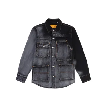 Levi's x Feng Chen Wang Denim Jacket Men's Denim Gray