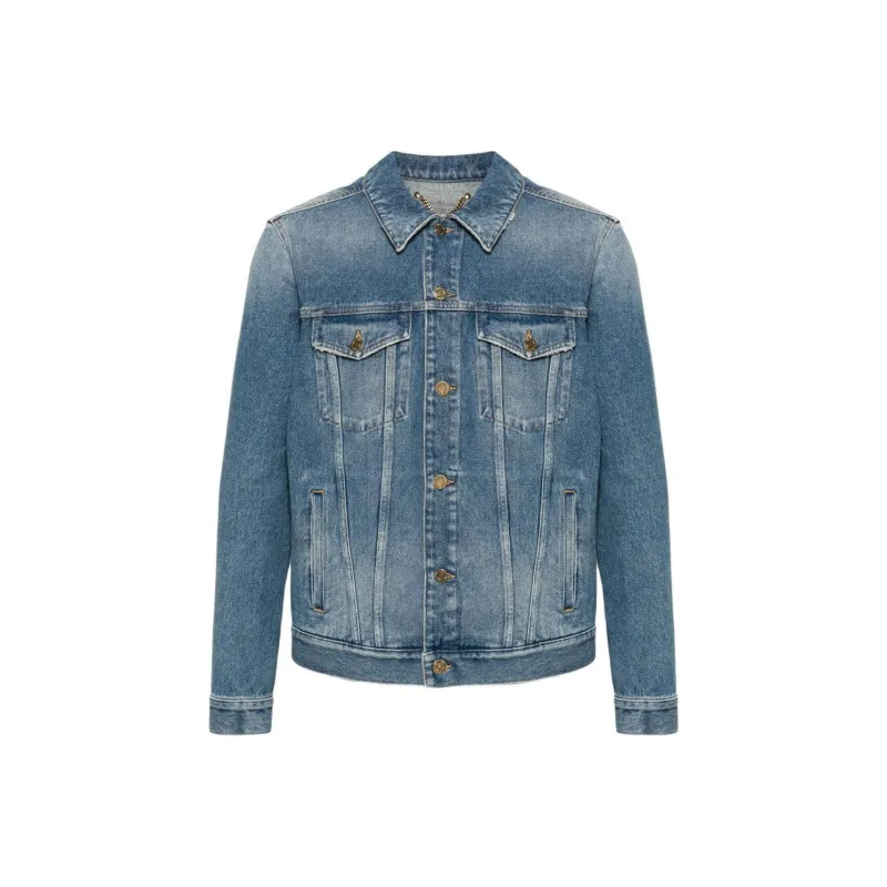 Golden Goose Buttoned Denim Jacket-0
