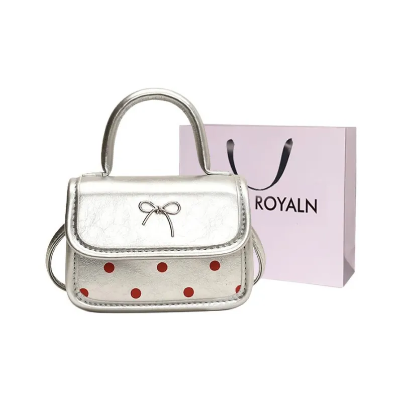LOUIS ROYALN Pu Shoulder Bag, Crossbody Bag, Handbag Women's White/Silver/Black/Pink/Red-2