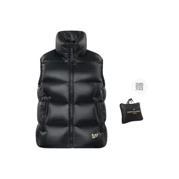 GOLDFARM Down Jacket Vest Unisex Black