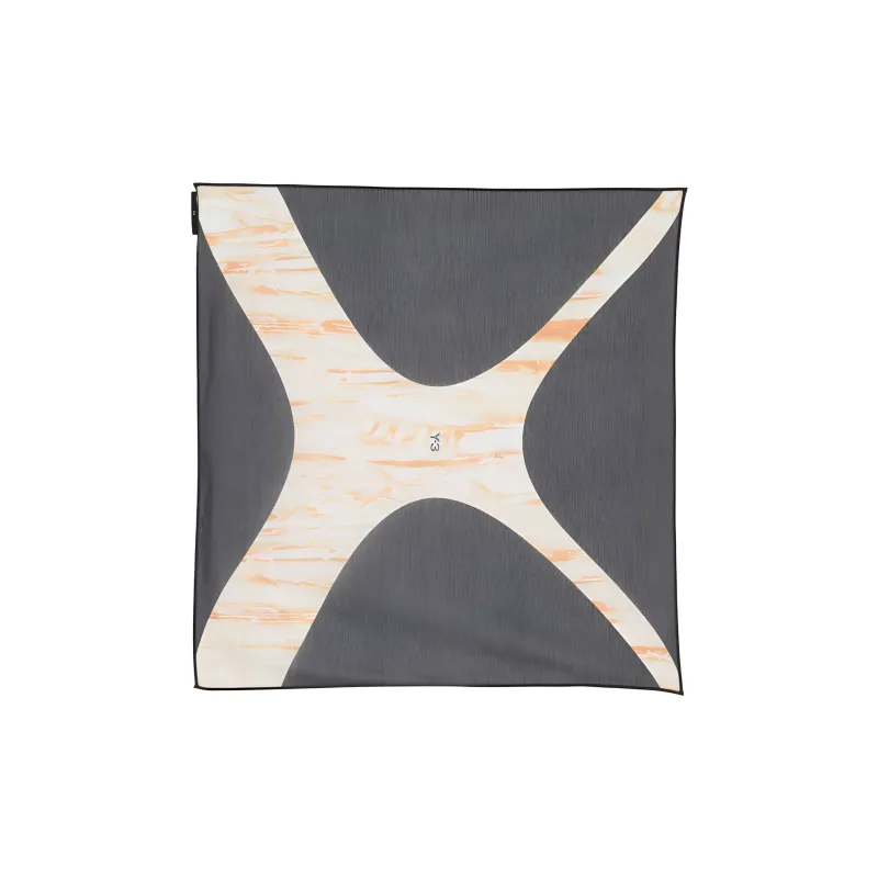 Y 3 Abstract print Scarf-1