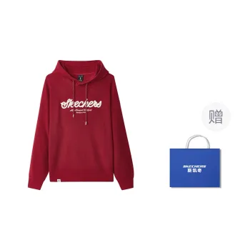 Skechers Sportlife Sweatshirt Unisex Berry Red