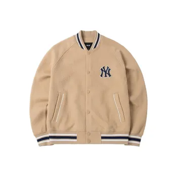 MLB New York Yankees Jackets Men Khaki