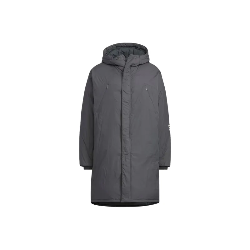 Adidas FUSTL P DJK LON Down Jacket Men's Dark Gray-0