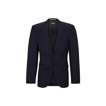 HUGO BOSS Virgin wool Single breasted Blazer