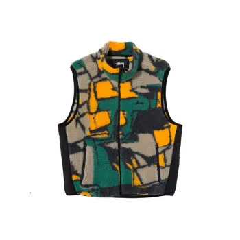 Stussy Block Sherpa Vest