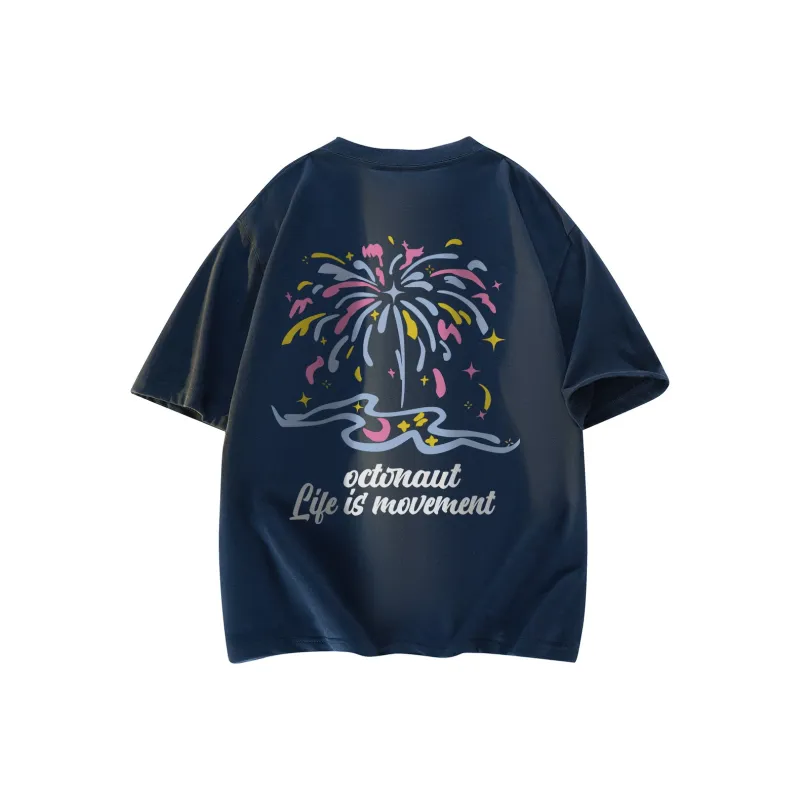 Small Columns Under The Sea T Shirt Unisex-4