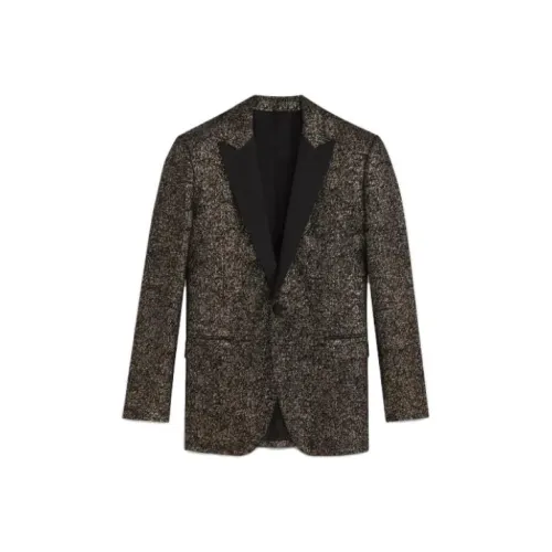CELINE Business Suits Coats Men's Brown
