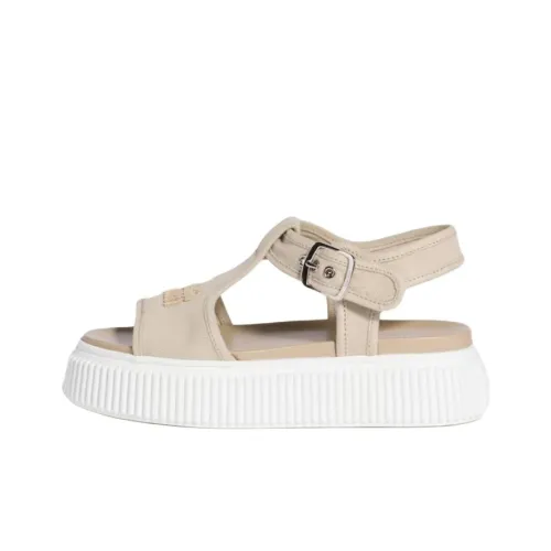 MIU MIU One Strap Sandals Women's Light Umber
