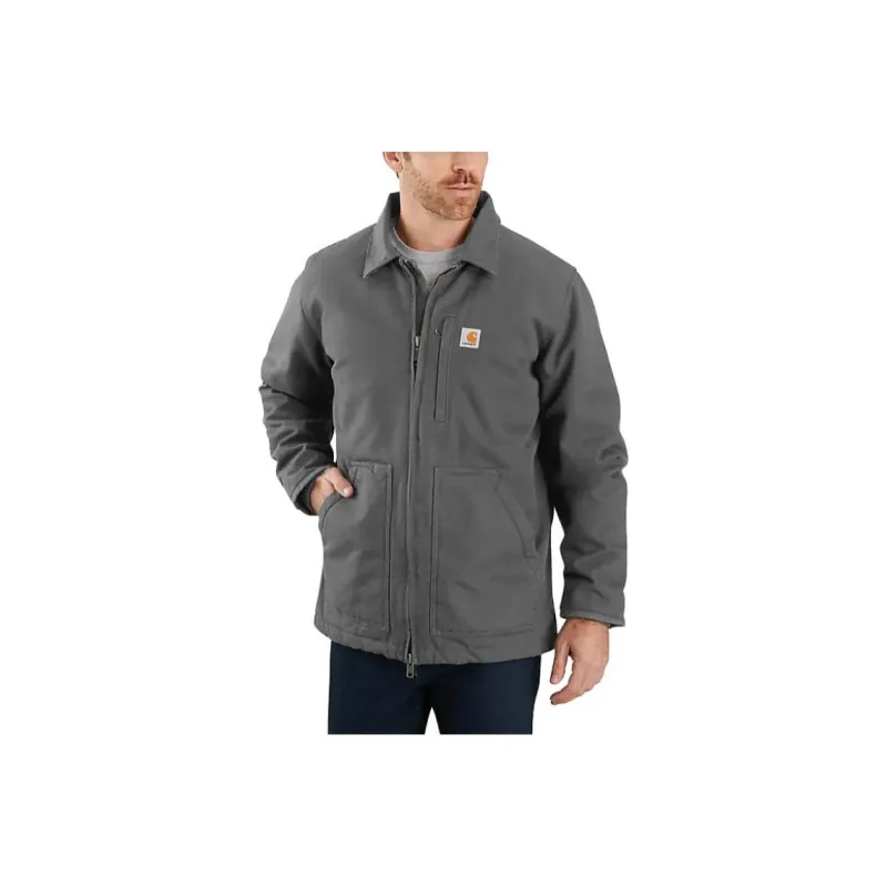 Carhartt 104293 WASHED DUCK SHERPA LINED COAT Jackets Coats Level 2 Cold Resistant LOOSE FIT Men's-2