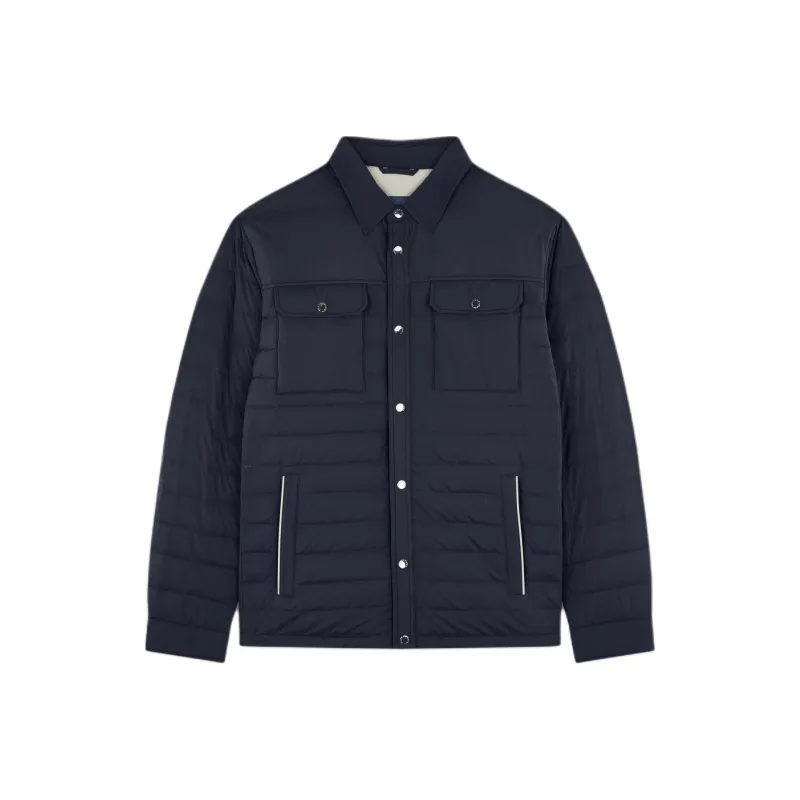 Paul & Shark Typhoon Platinum Quilted Jacket-0