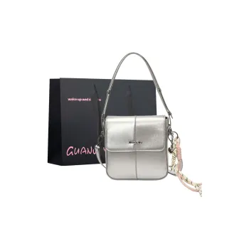 Champion Cub PU Shoulder Bag Regular Women's Silver/Black/Light Blue/Pink