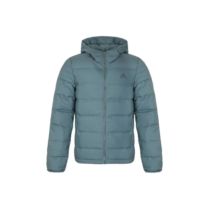 Adidas Down Jacket Men's Dark Peacock Green-0