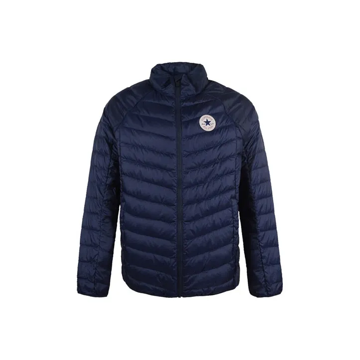 Converse Windproof Down Down Jacket Men's Indigo-0