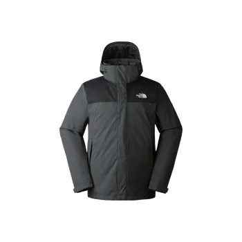THE NORTH FACE Outdoor Hiking Waterproof And Windproof Goose Down Windbreaker Jacket Men's Dark Gray