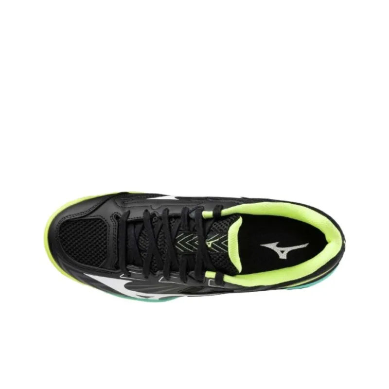 Mizuno Wave Kaiserburg 8 Wide 'Black White Lime'-3