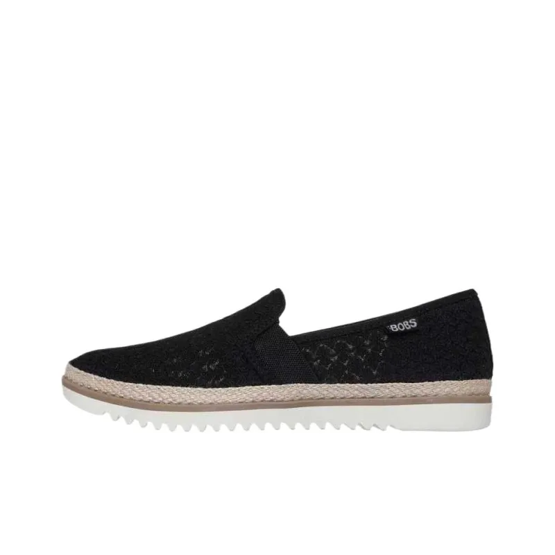 Skechers BOBS Flexpadrille LO Low Top Casual Shoes Women's Black-0