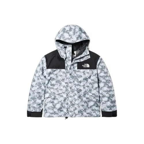 THE NORTH FACE City Outdoor Collection Waterproof And Breathable Windbreaker Jacket Unisex Gray