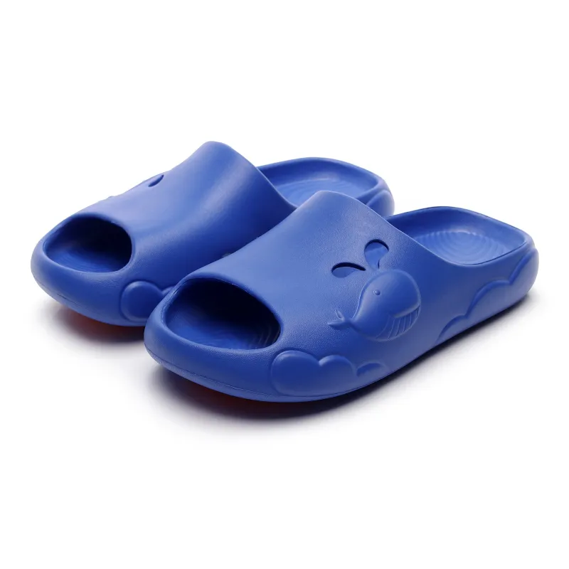 Golofi Slip Resistant Kids' Slippers For Summer Boys And Girls, Bathroom, Bathing, Indoor, Cartoon Home Slippers-1