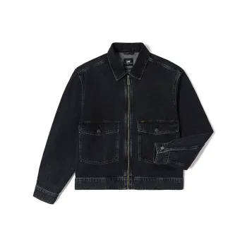 Lee SS23 Jacket Spring And Autumn Men's Black