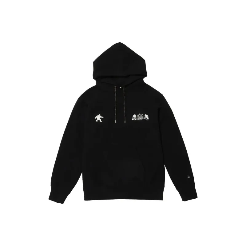 NANGA TACOMA FUJI RECORDS Collaboration Sweatshirts Unisex Black-0