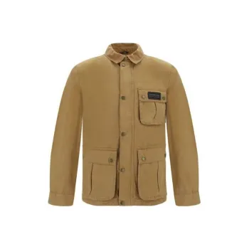 BARBOUR Logo Patch Zipped Jacket
