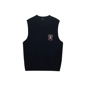 Teenie Weenie Men Vests Unisex Navy Blue
