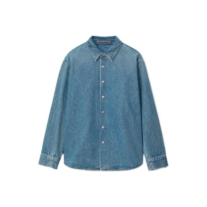 Alexander Wang Denim Jackets Unisex Vintage Indigo-0