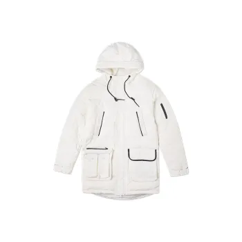 Converse Down Jackets Men Milk White