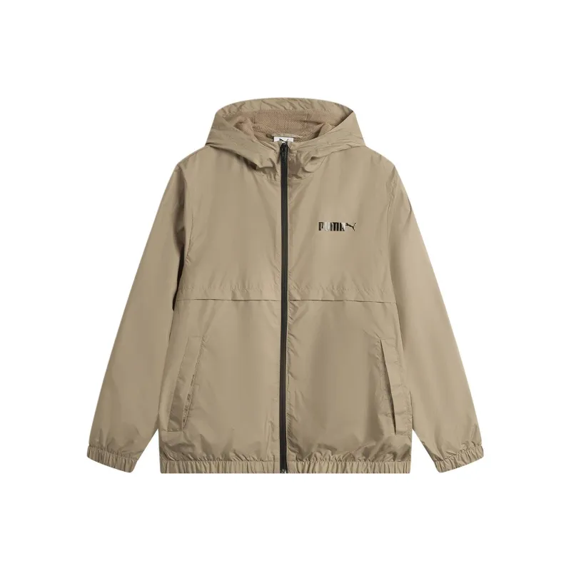PUMA ESSWINDBREAKER Jackets Coats Unisex Brown-0
