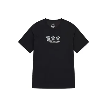 361° Drop Shoulder Sleeve T Shirt Men's Super Black