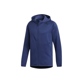 Adidas Freelift Daily 3-Stripes Hoodie Jackets Coats Men's Blue