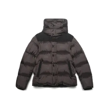 Burberry Detachable Sleeve Hooded Puffer Jacket
