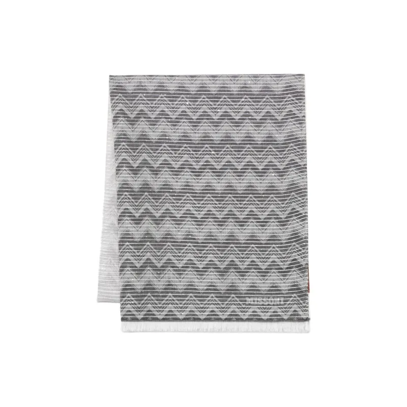 MISSONI Zigzag woven Scarf-0