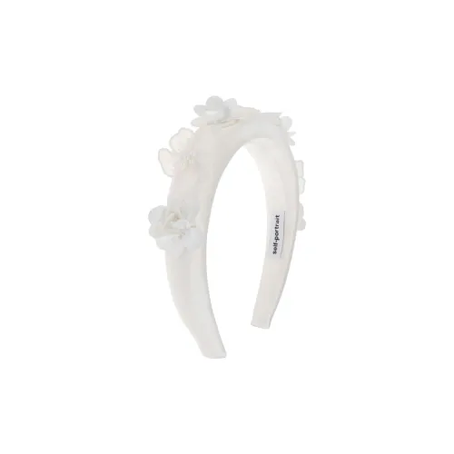Self portrait Polyester Headbands Kids' White